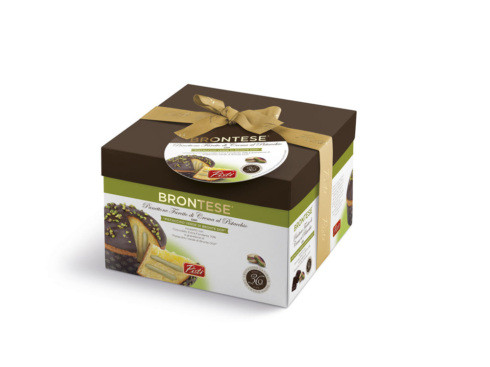 Panettone Brontese con Cioccolato Fondente - Pisti Shop
