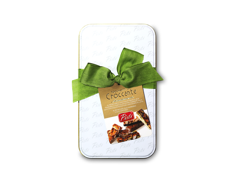 Tocchetti di Croccante assortiti in confezione regalo - Pisti Shop