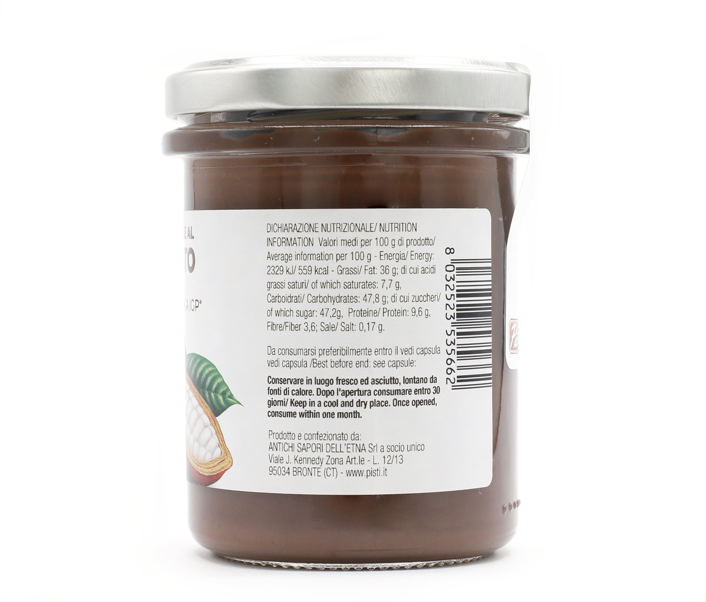 crema al cioccolato di modica igp - pisti shop