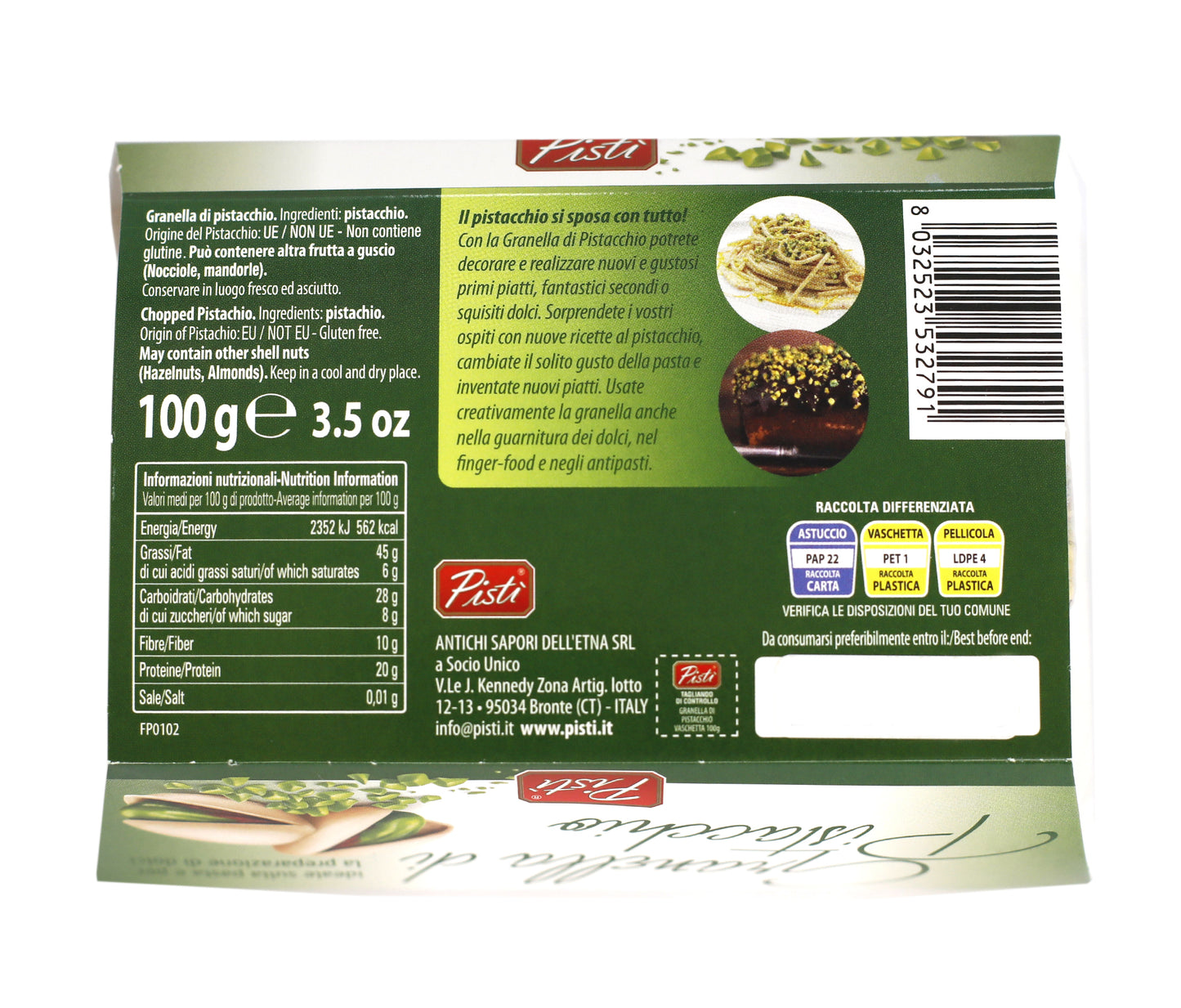 granella di pistacchio - pisti shop