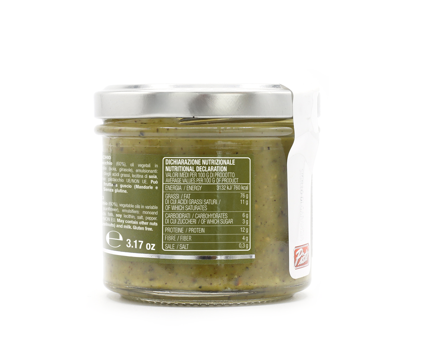 pesto di pistacchio in pack petit - pisti shop