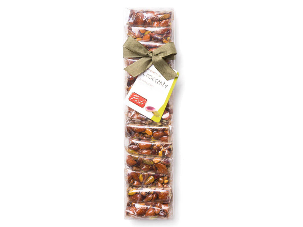 Tocchetti di Croccante al Pistacchio e Mandorla in astuccio - Pisti Shop