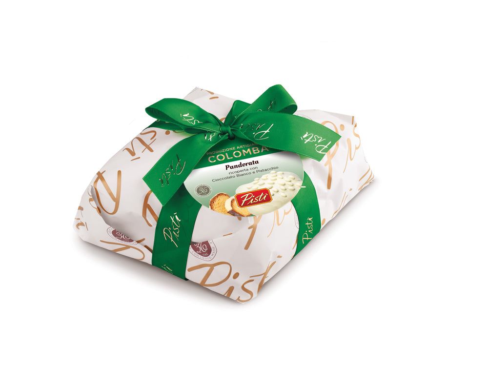 Colomba pandorata con pistacho