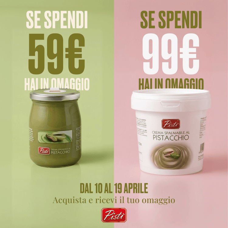 creme al pistacchio spalmabili Pistì