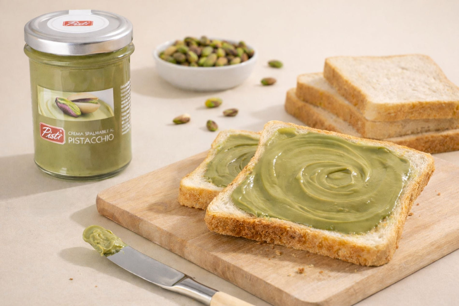 creme al pistacchio spalmabili Pistì