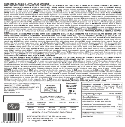 Panettone ai 3 Cioccolati