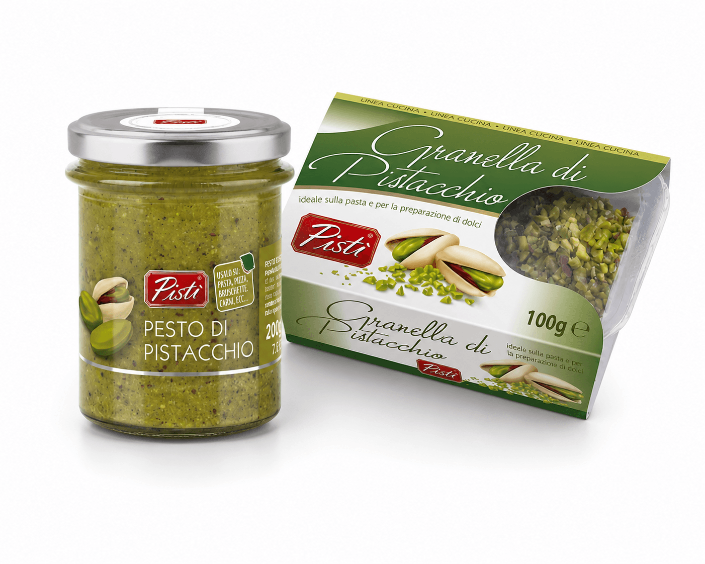 Pesto e Granella di Pistacchio per fare la Pasta al Pistacchio