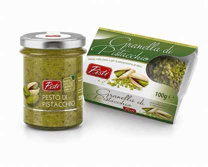 Pesto e Granella di Pistacchio per fare la Pasta al Pistacchio
