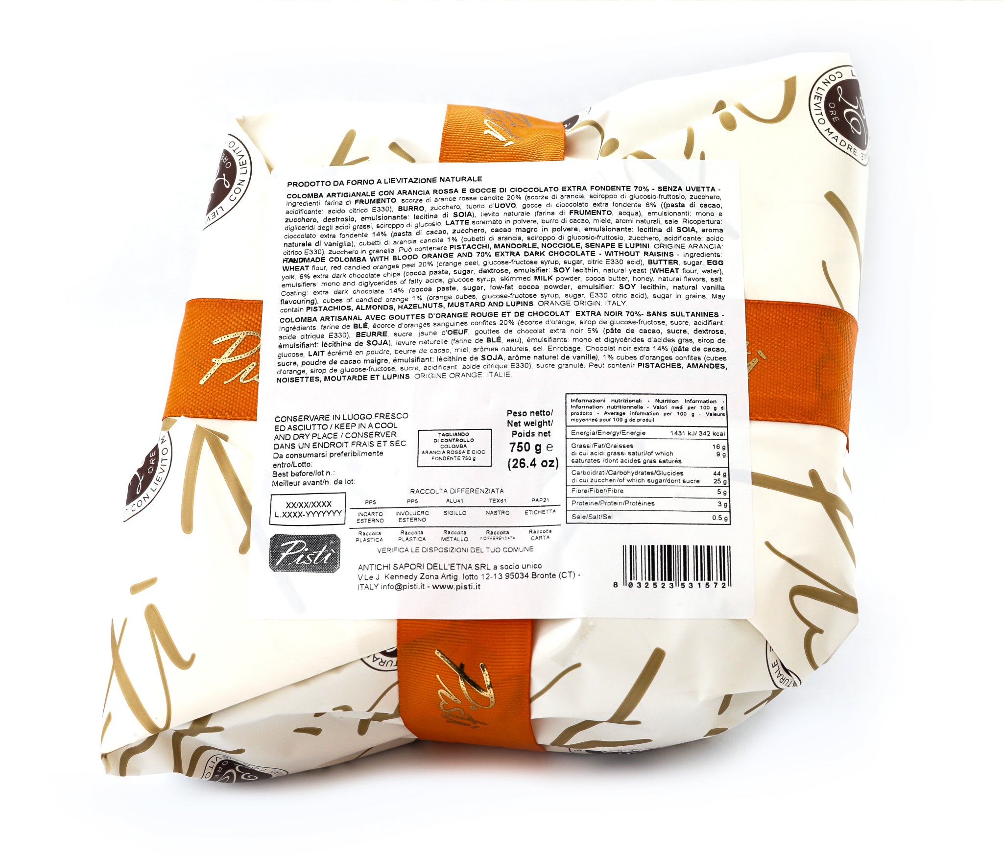 Colomba mit Blutorange