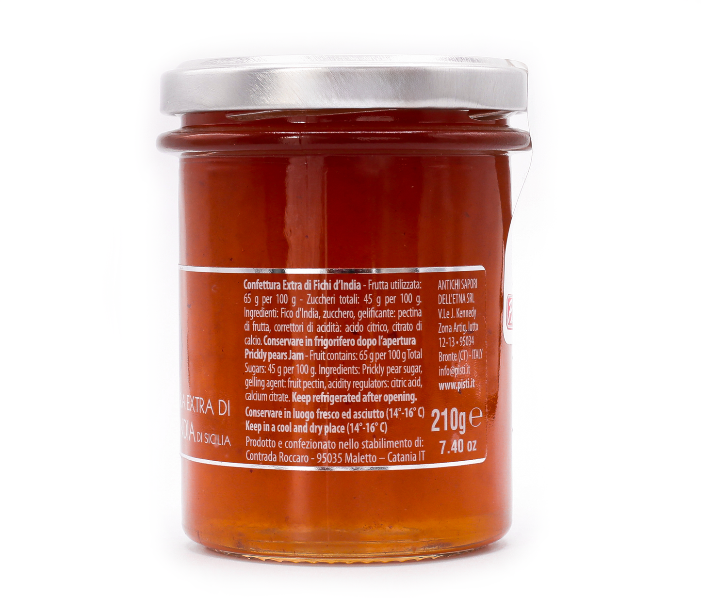 confettura extra di fichi d'india - pisti shop