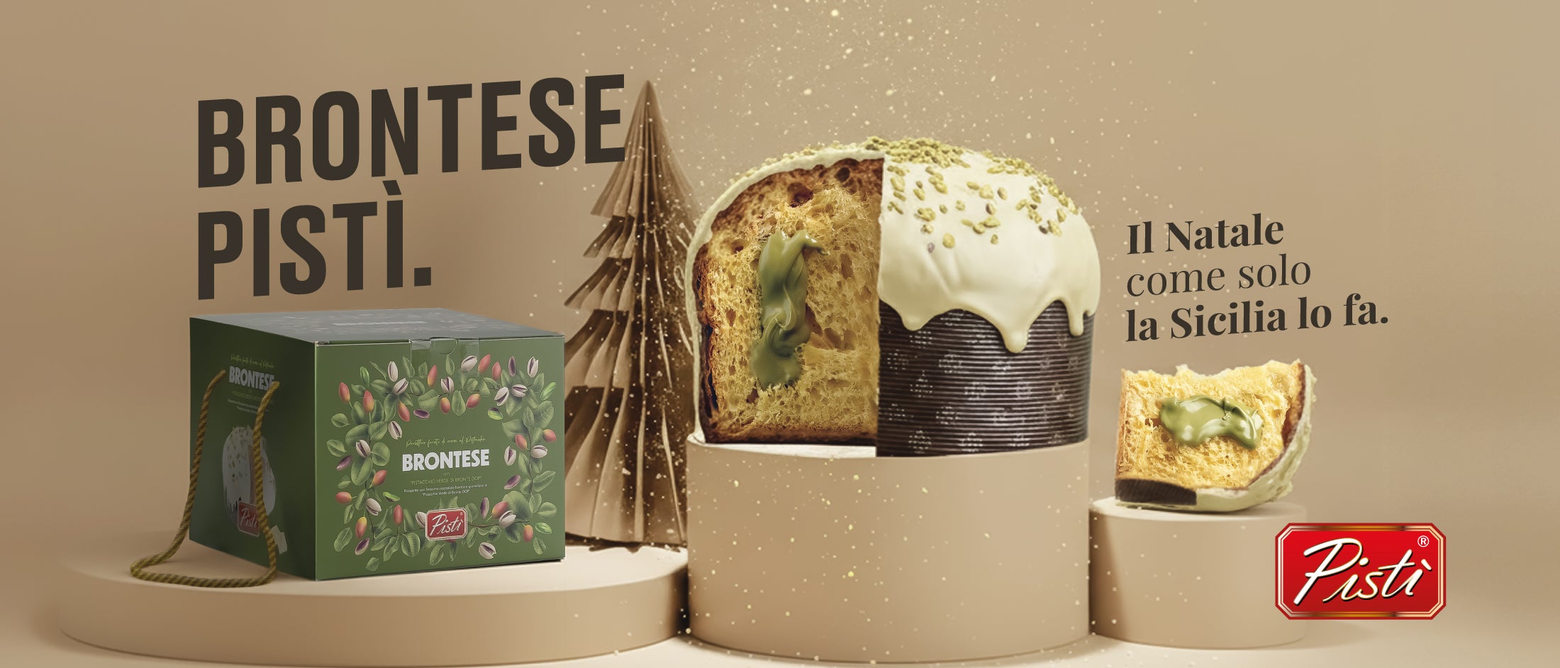 Panettone Brontese al Pistacchio dello Shop Pistì home page