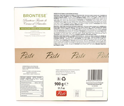 Panettone Brontese con Cioccolato Fondente - Pisti Shop