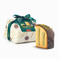 Panettone Farcito al Pistacchio e Ricoperto di Cioccolato Fondente