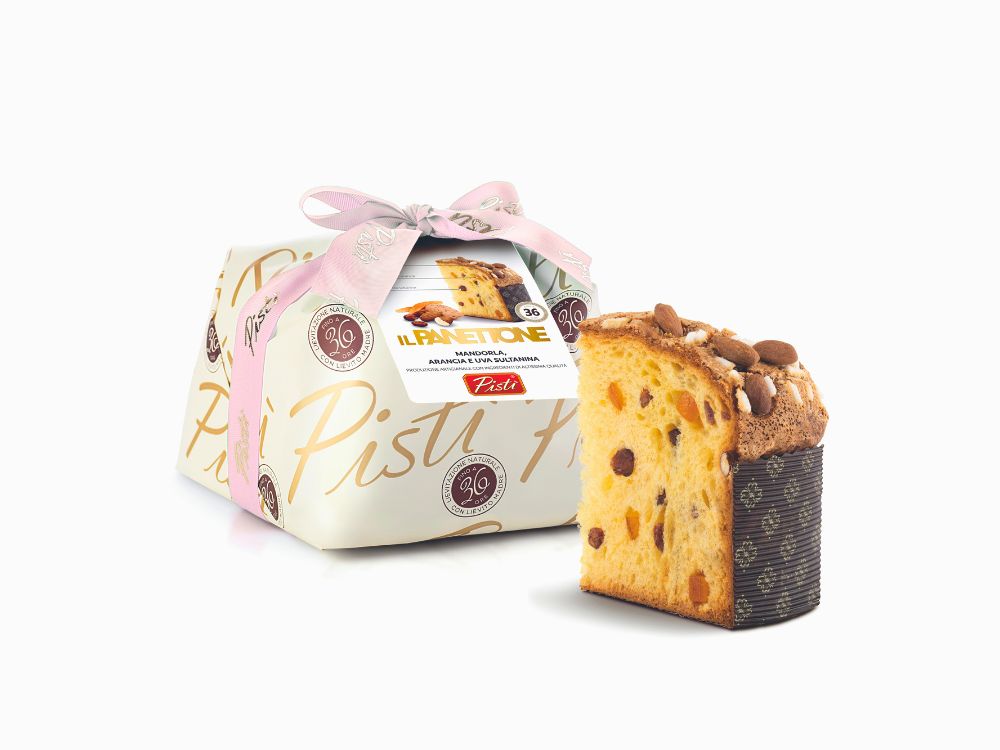 panettone alle mandorle - pisti shop