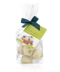 Pasta di Mandorla al Pistacchio ricoperta di cioccolato bianco