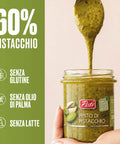Pesto di Pistacchio Pistì per ricette salate al Pistacchio