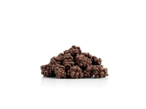 Quadrelli di fichi secchi ricoperti di cioccolato extra fondente