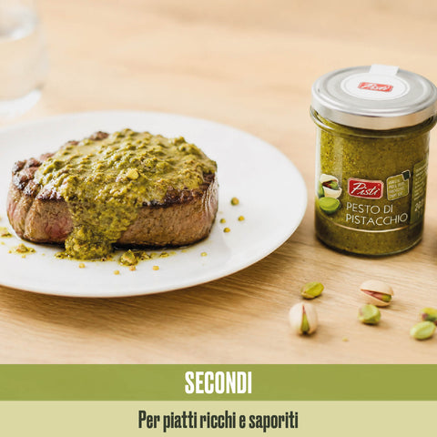 Ricetta secondo al Pesto di Pistacchio Pistì