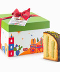 Special Edition: Panettone Farcito al Pistacchio e Ricoperto di Cioccolato Fondente