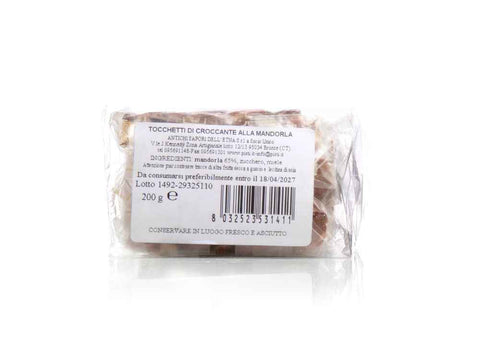 Tocchetti di Croccante alla Mandorla
