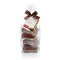 Pieces of Almond brittle with Dark Chocolate