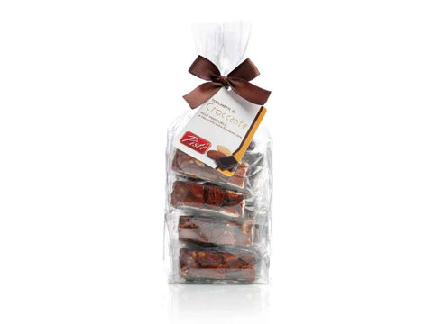 Tocchetti di Croccante alla Mandorla al cioccolato fondente