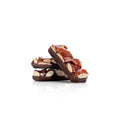 Pieces of Almond brittle with Dark Chocolate