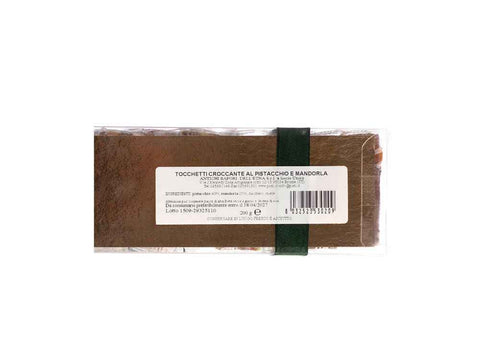 Tocchetti di Croccante al Pistacchio e Mandorla in astuccio
