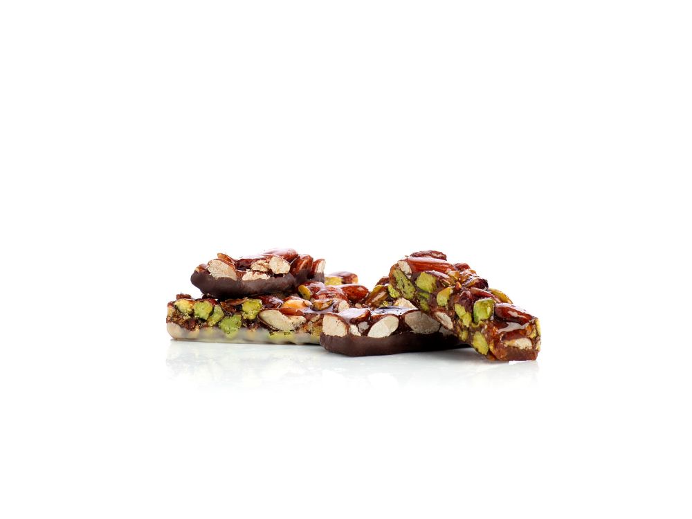 tocchetti di croccante assortiti in confezione regalo pistì shop bronte