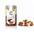 Pistachio grains covered in white and extra dark chocolate - Pistì