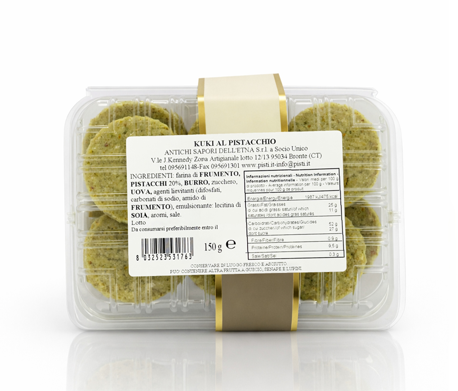 Cookies al Pistacchio - Pisti Shop