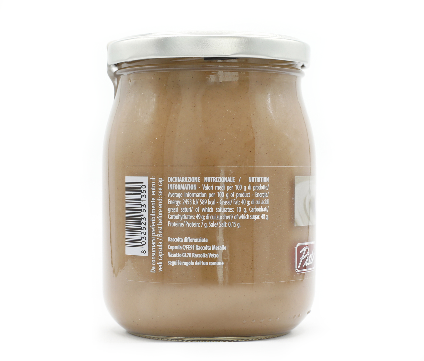 crema spalmabile alle nocciole - pisti shop
