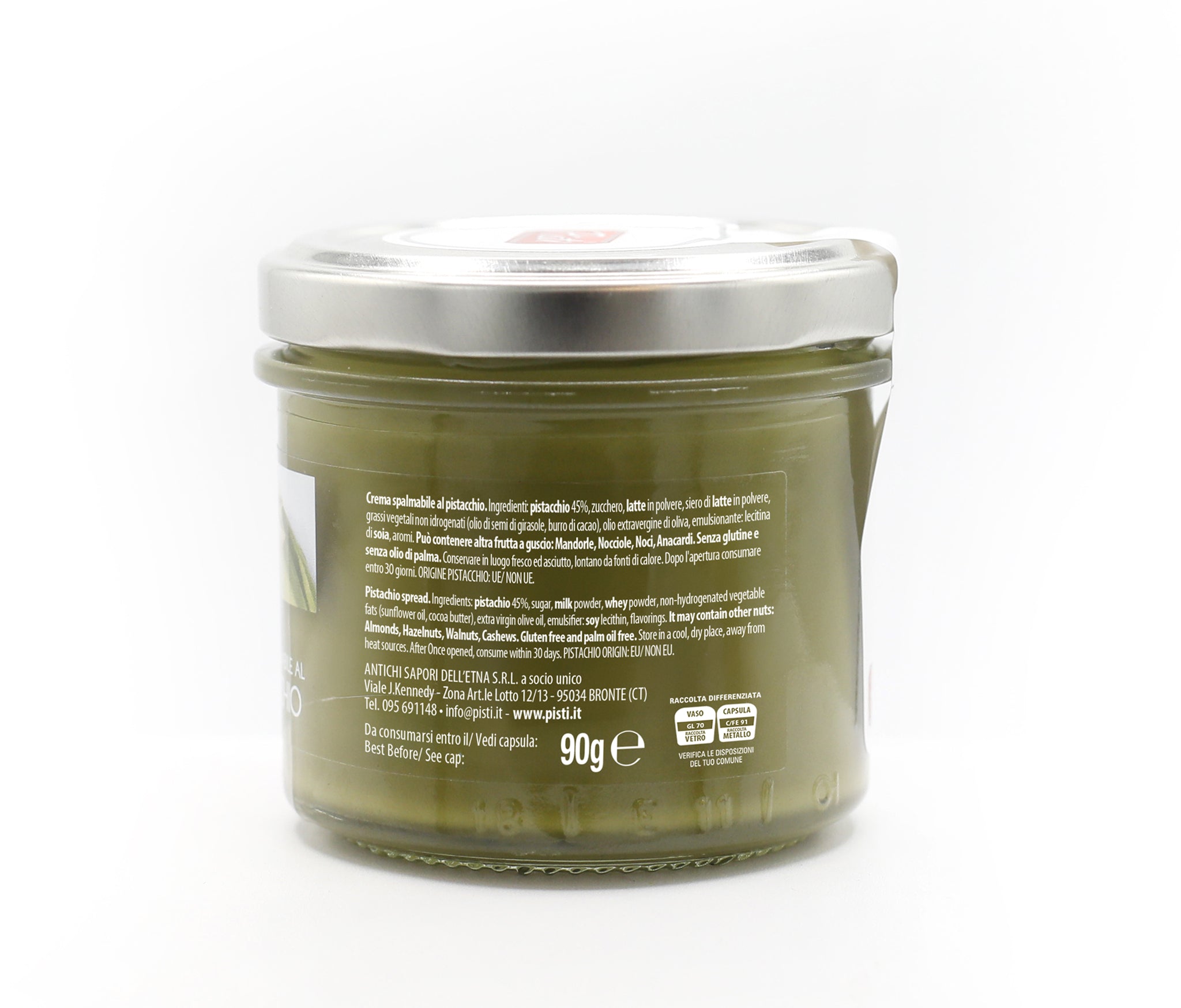 Pistacchio spalmabile cream in pack Petit