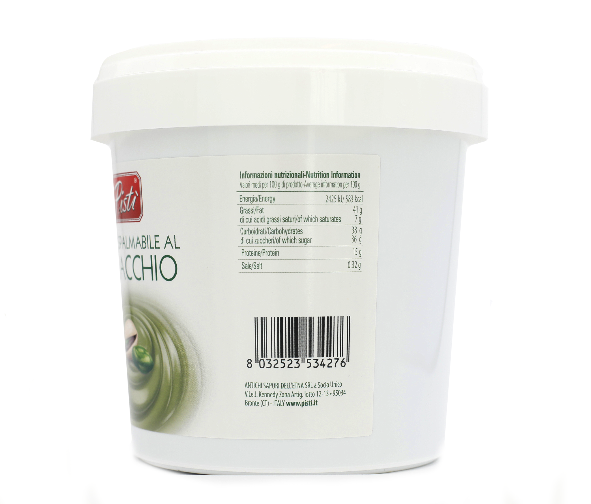 Crema spalmabile di Pistacchio da 1kg