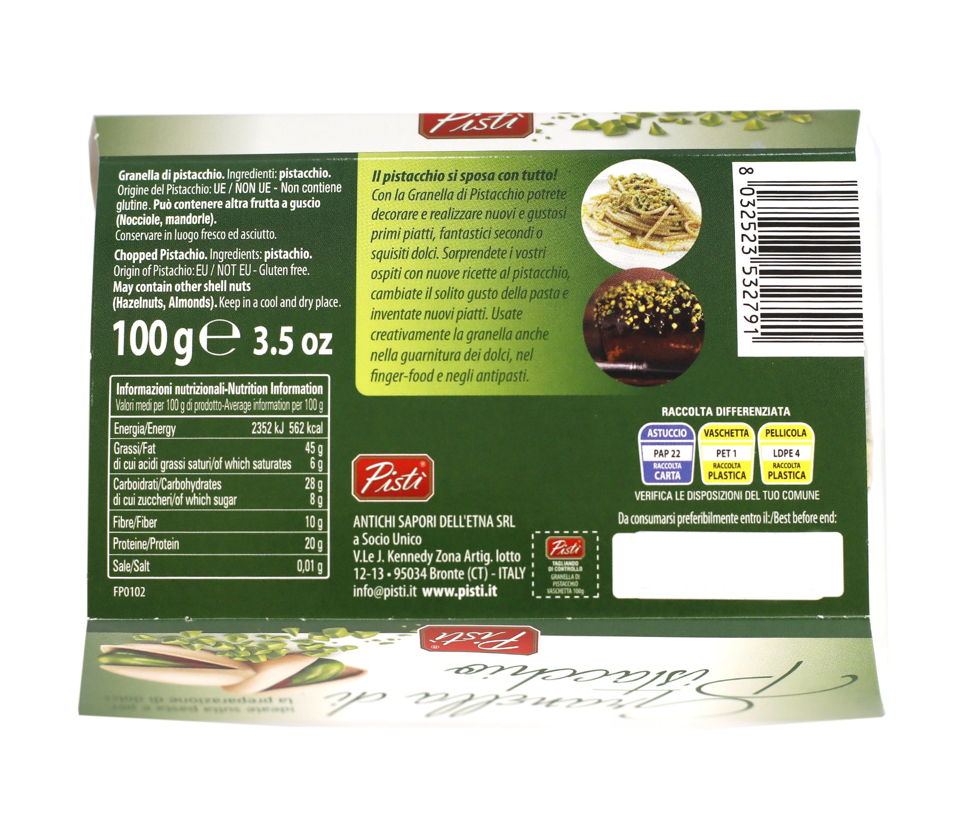 Granella di Pistacchio - Pisti Shop