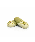 Kuki al Pistacchio bagnato di Cioccolato Bianco - Pisti Shop