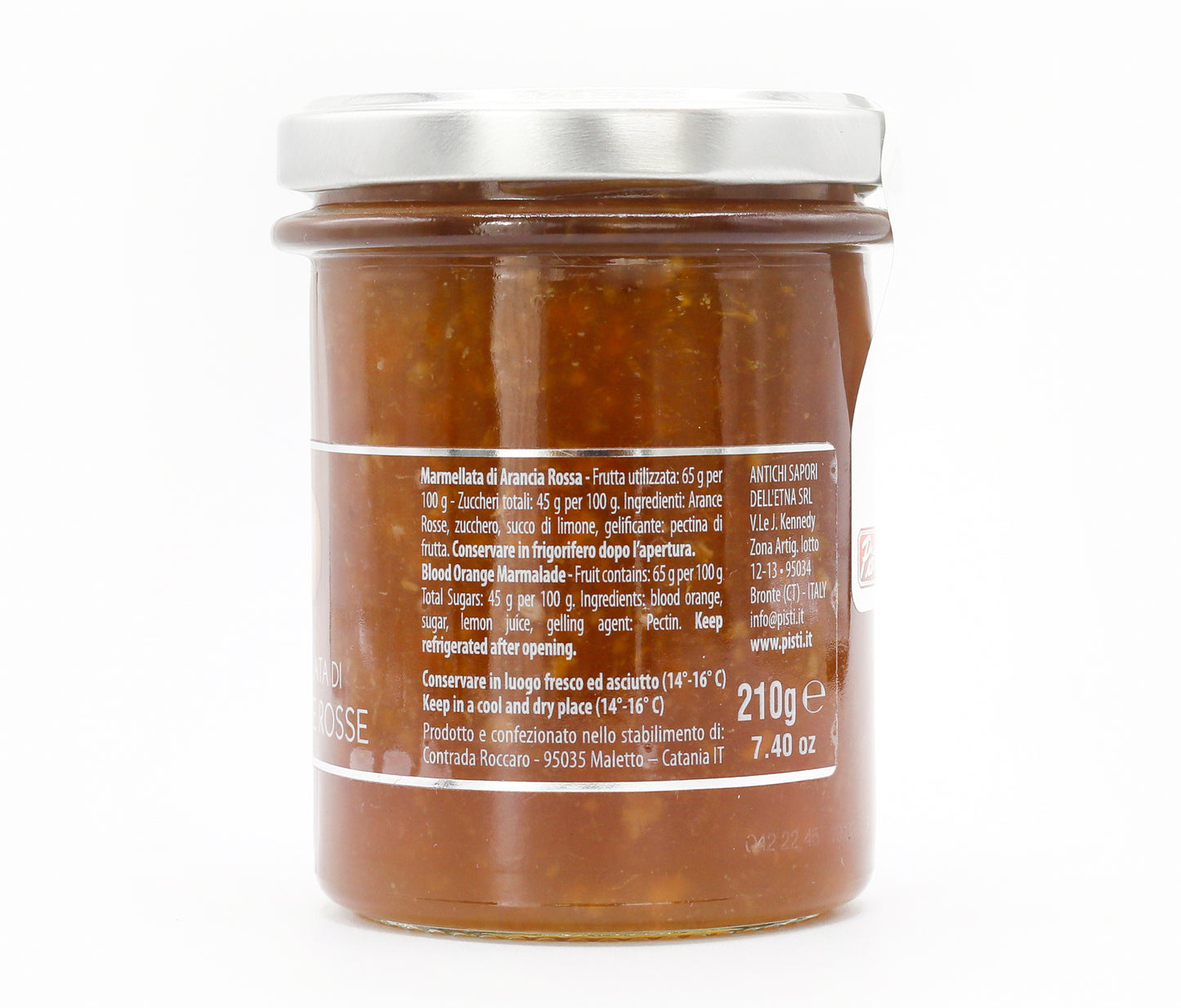 marmellata di arance rosse - pisti shop