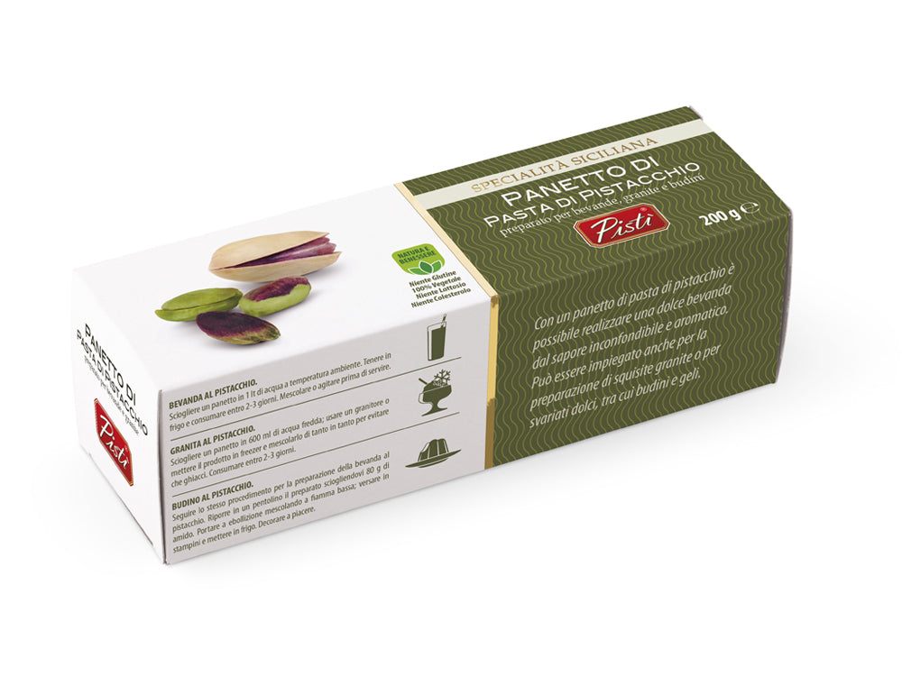 block aus pistazienpaste