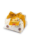Panettone farcito di Crema al Mandarino di Ciaculli ricoperto di Cioccolato Bianco