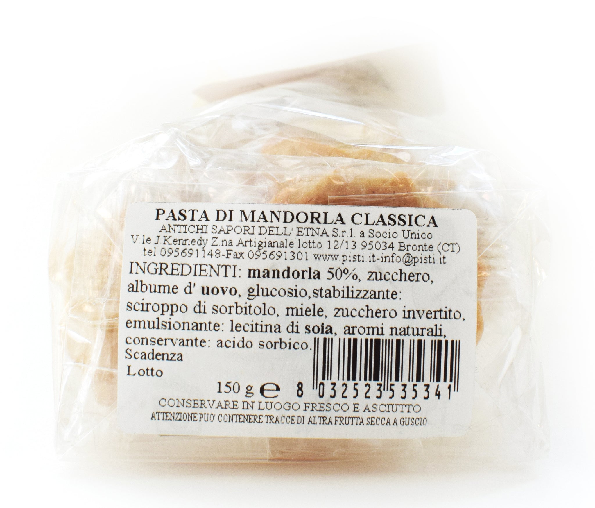 Pasta di Mandorla Classica