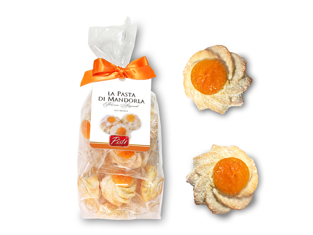 Pâte d'Amande à l'Orange