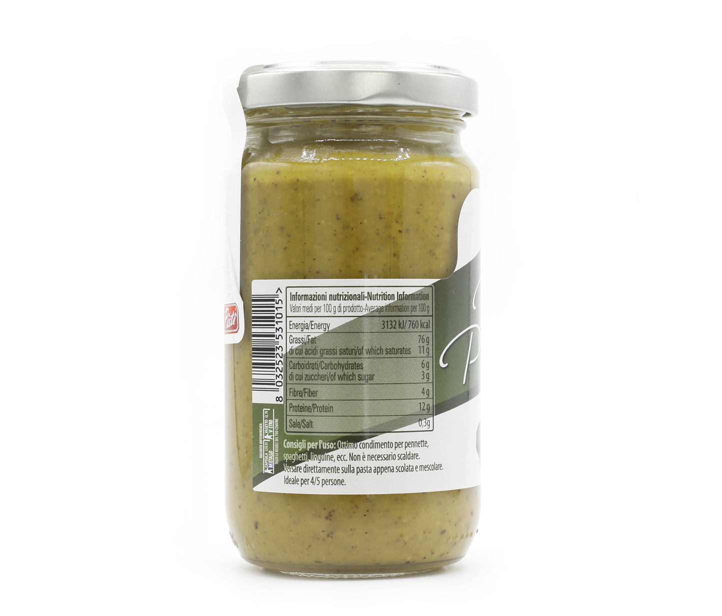 pesto di pistacchio in pack basic - pisti shop