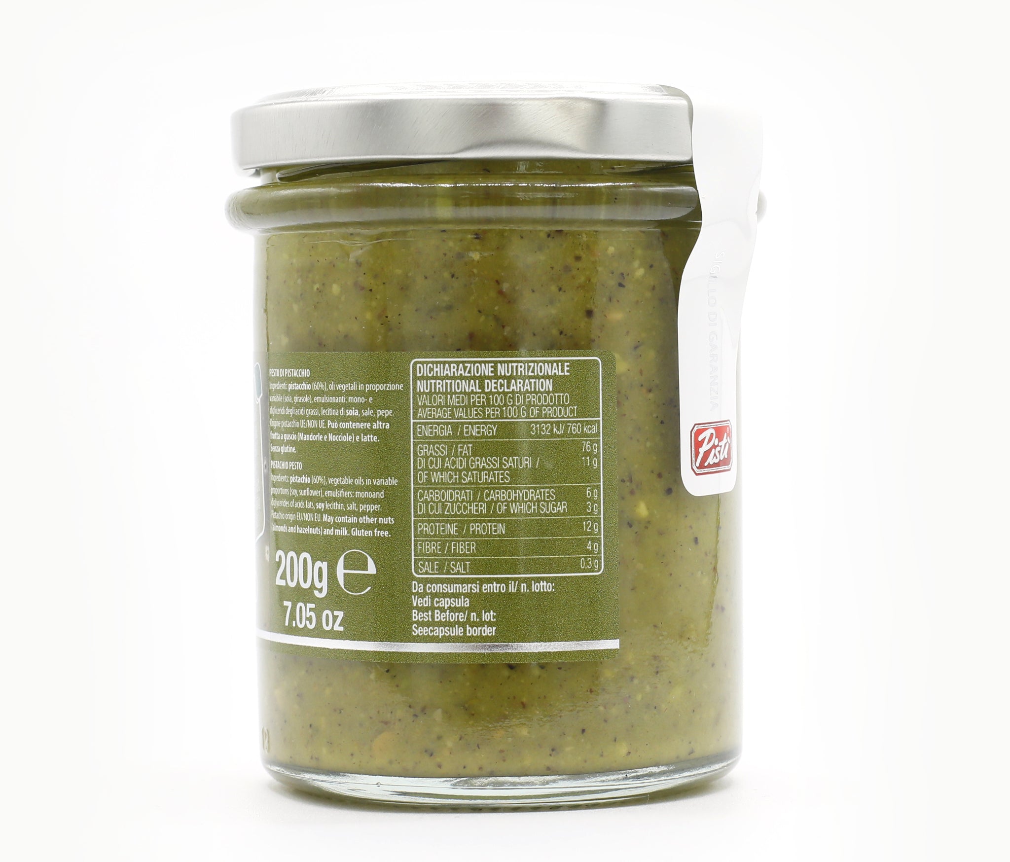 Pesto de pistache en pack Premium