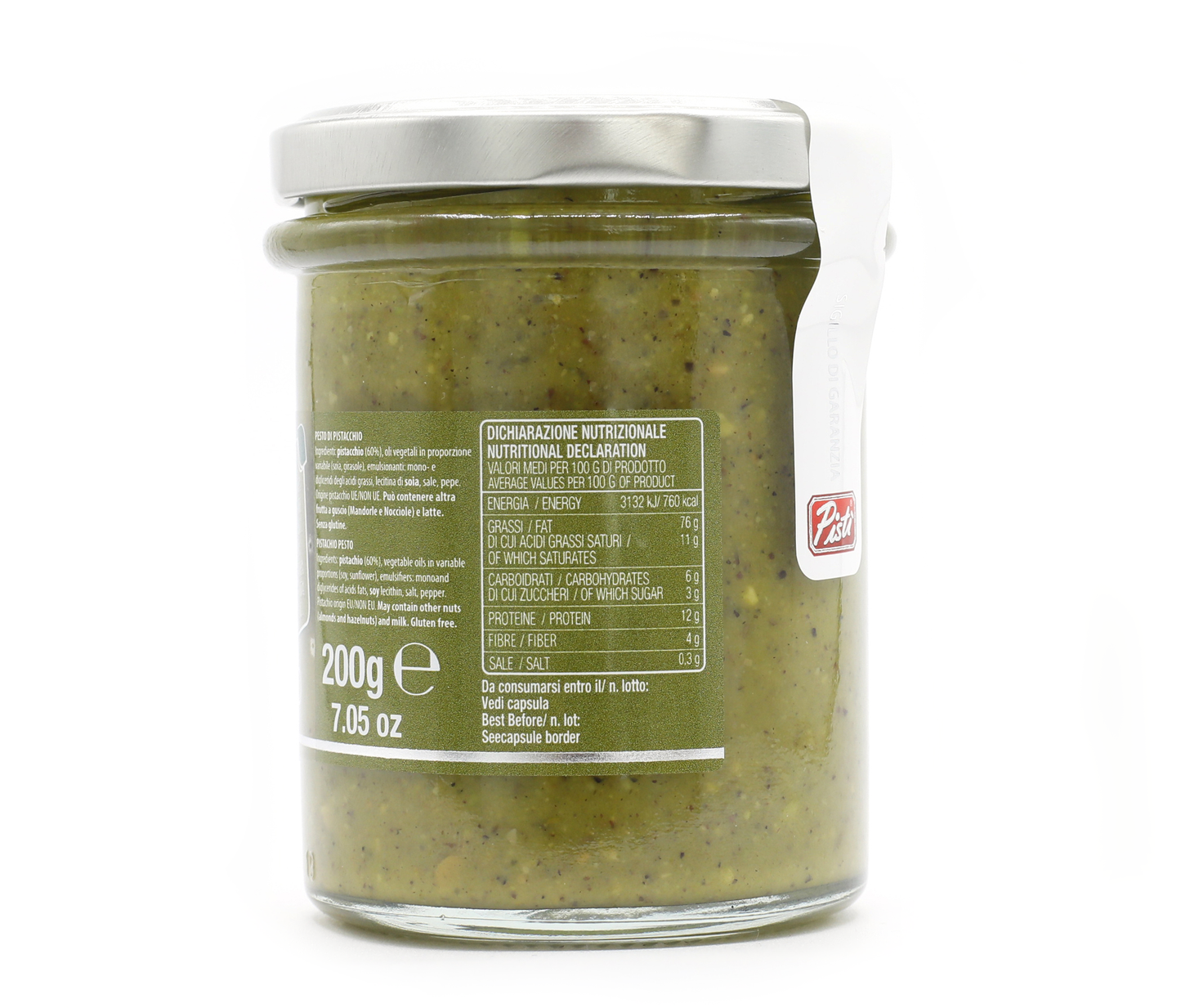 pesto di pistacchio in pack premium - pisti shop