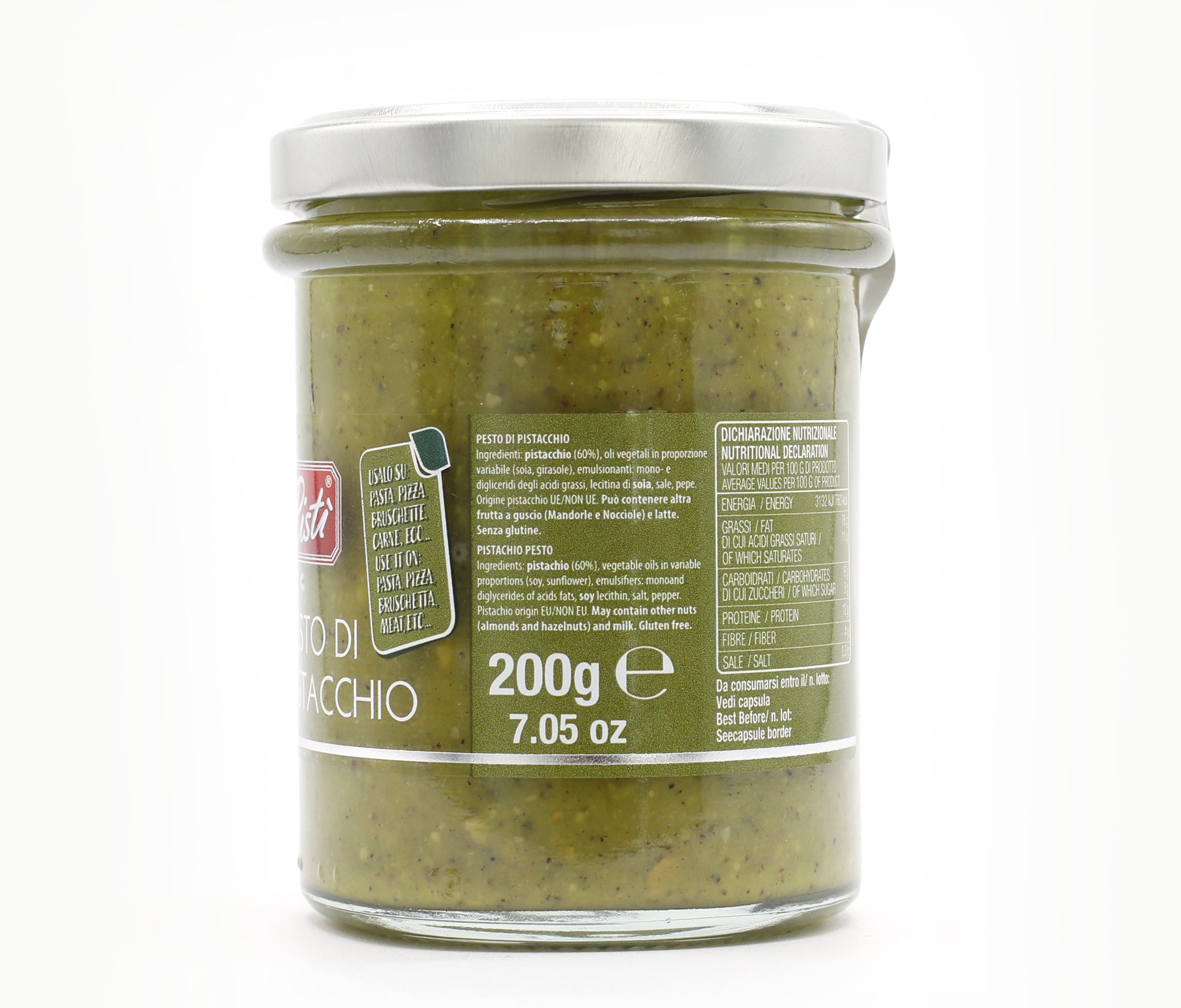 Pesto de pistache en pack Premium