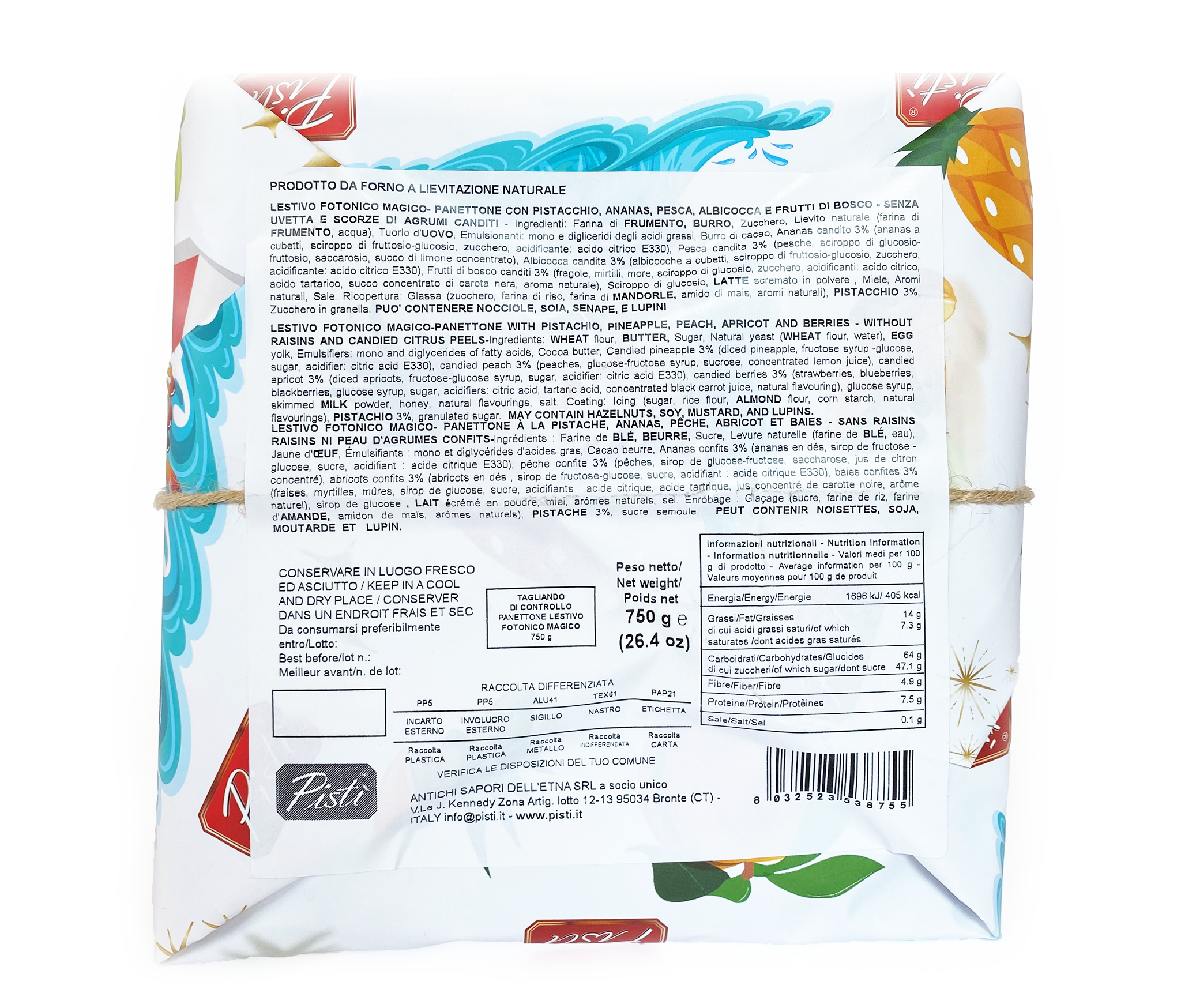 Lestivo Fotonico Magico – Le Doux d'été de Pistì - Mélange de Fruits