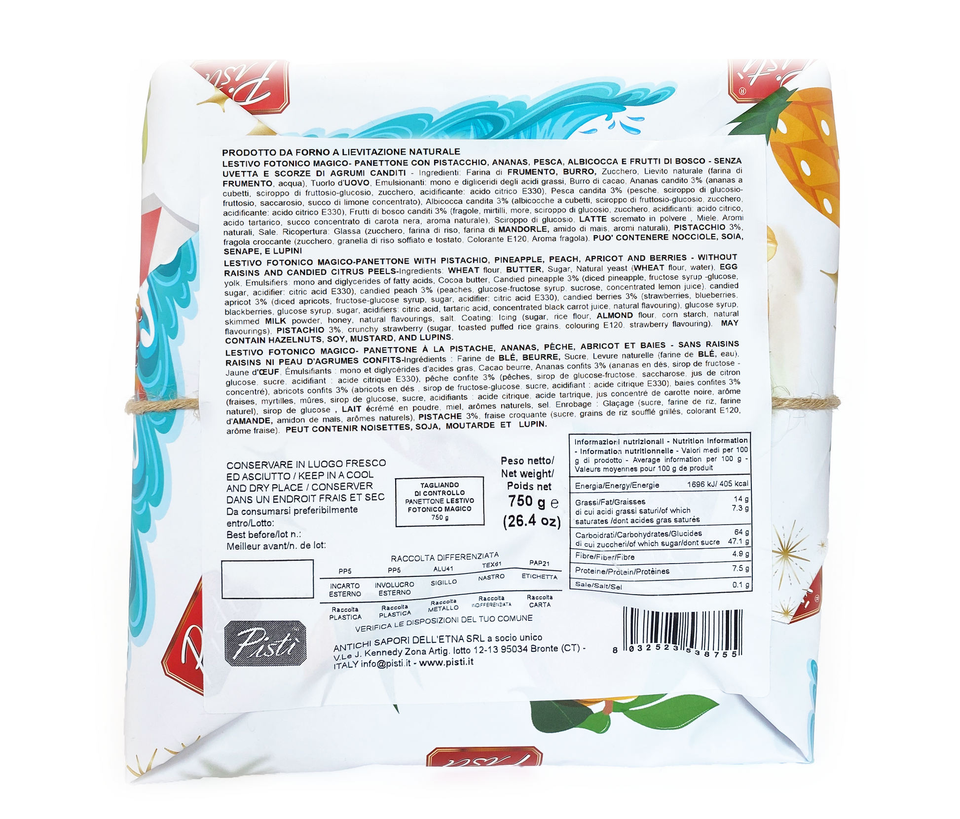 Lestivo Fotonico Magico – Il Dolce estivo di Pistì - Mix di Frutta - Pisti Shop