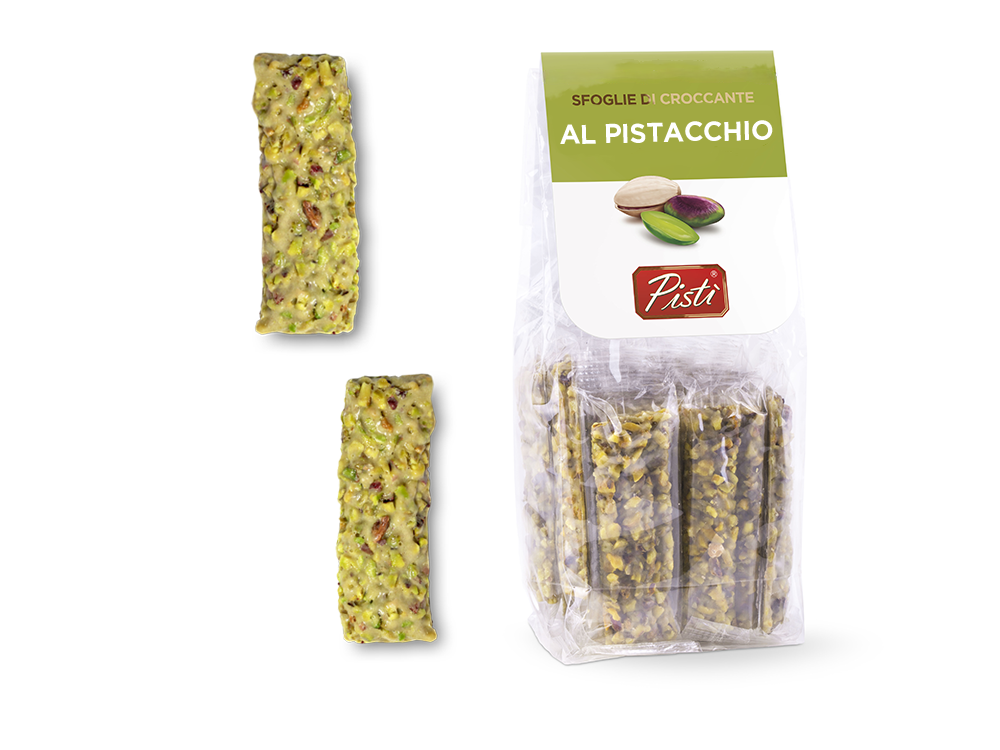 Sfoglie di Croccante al Pistacchio