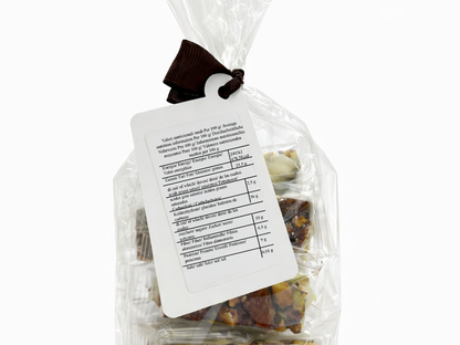 Tocchetti di Croccante al Pistacchio e Mandorla al Cioccolato bianco - Pisti Shop