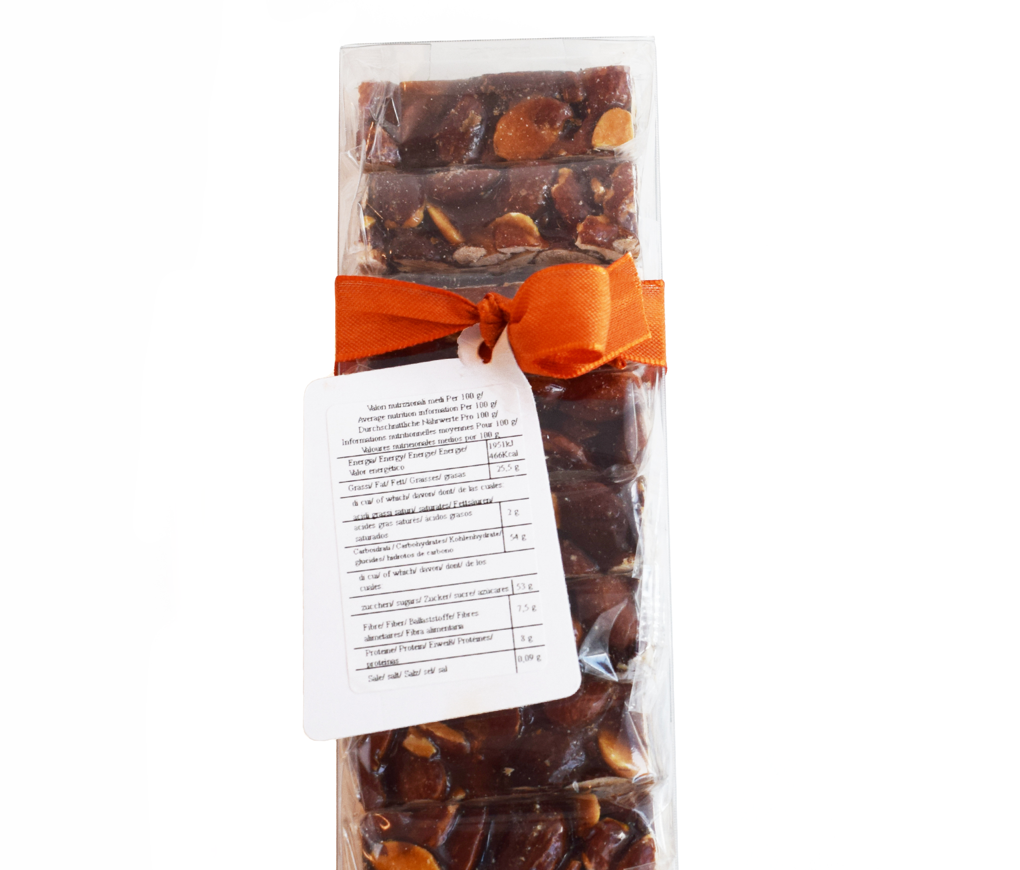 Pieces of Almond Crunchy in box